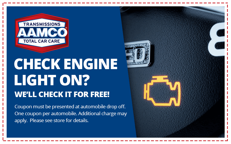 Transmission service special at AAMCO San Jose Blvd Jacksonville